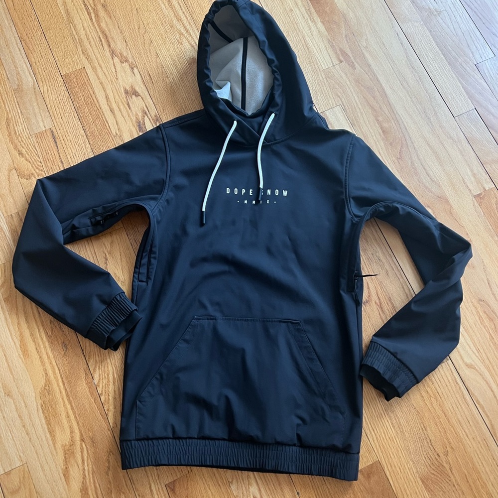 DOPE Black Ski & Snowboard Jacket